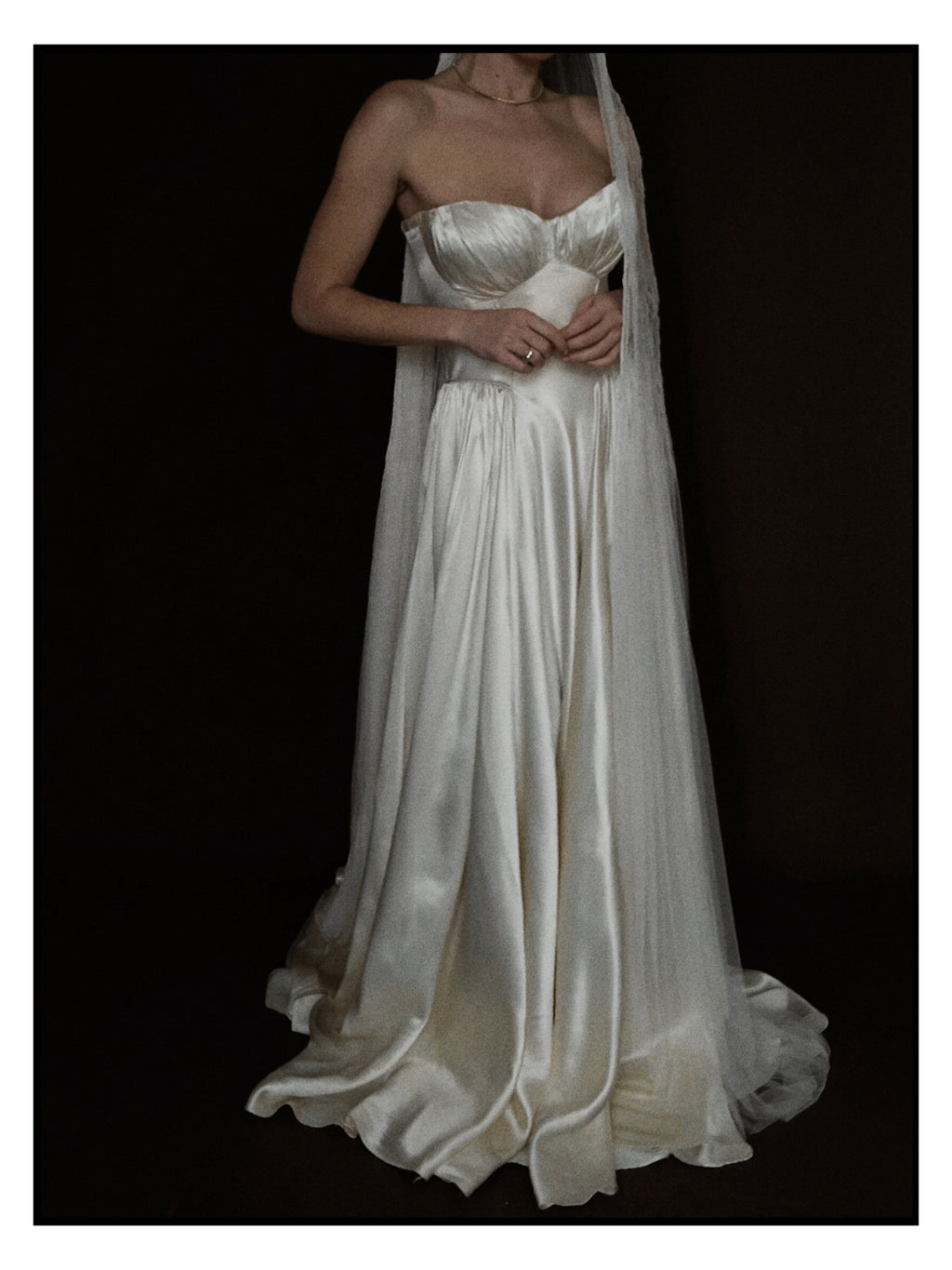 1940s Birth Of Venus Gown