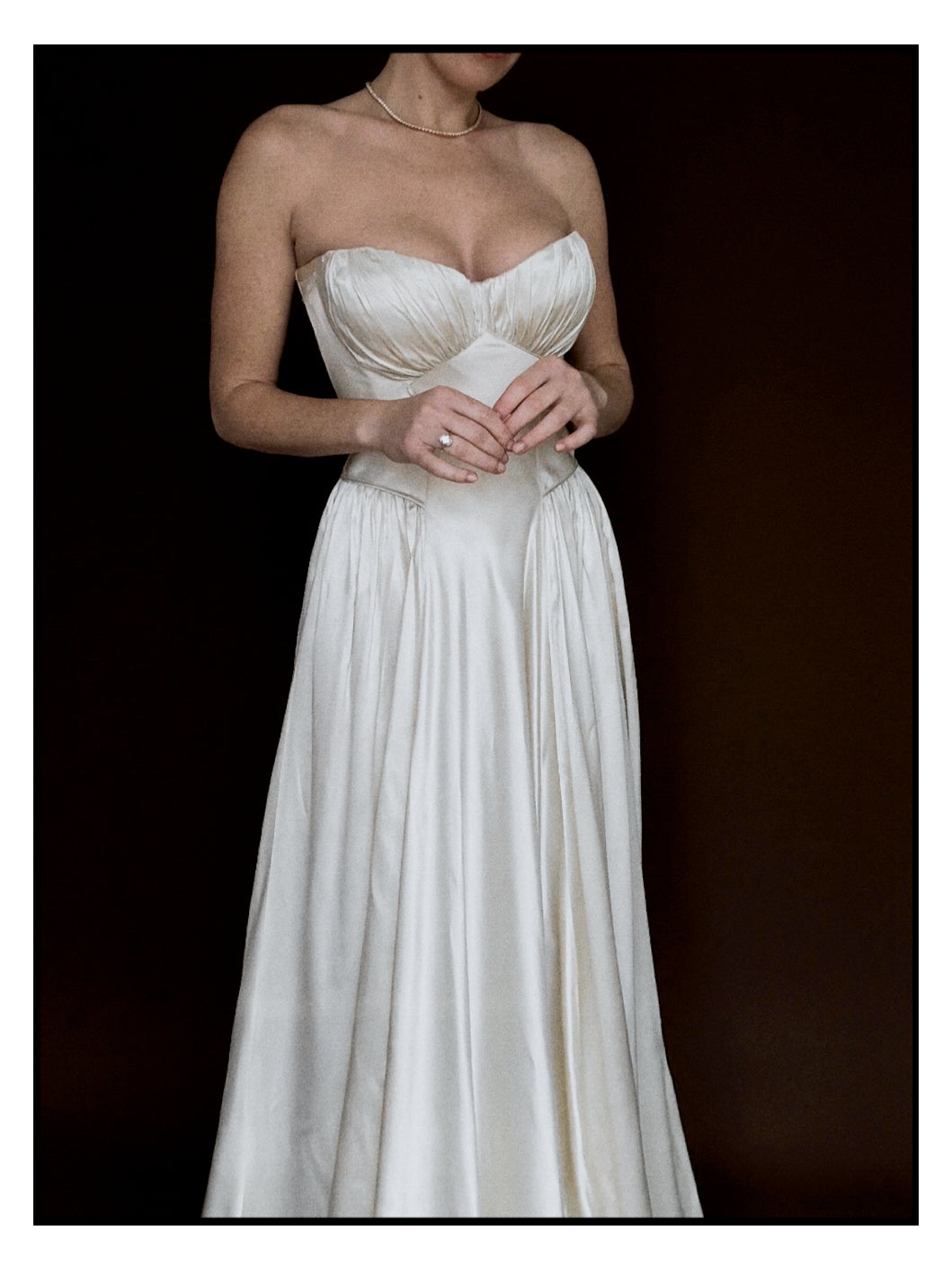 1940s Birth Of Venus Gown