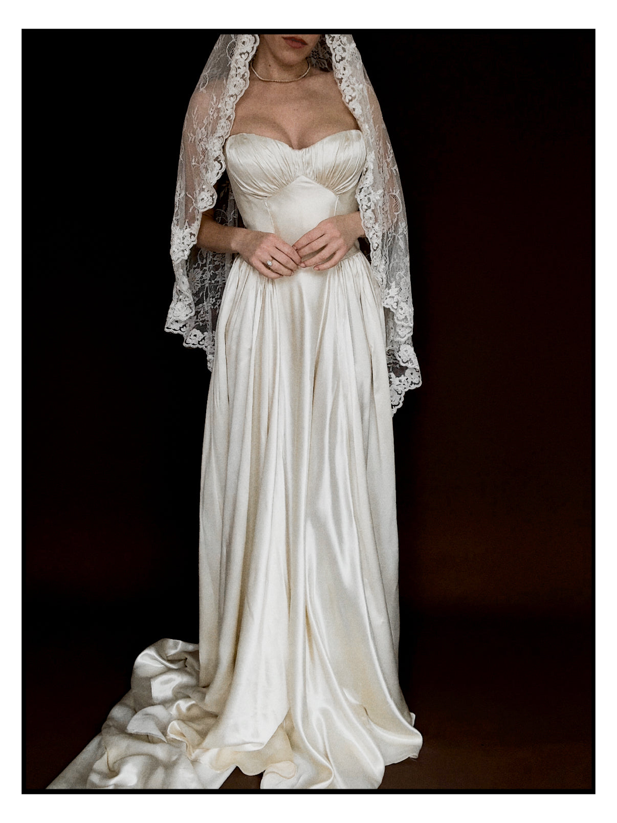 1940s Birth Of Venus Gown