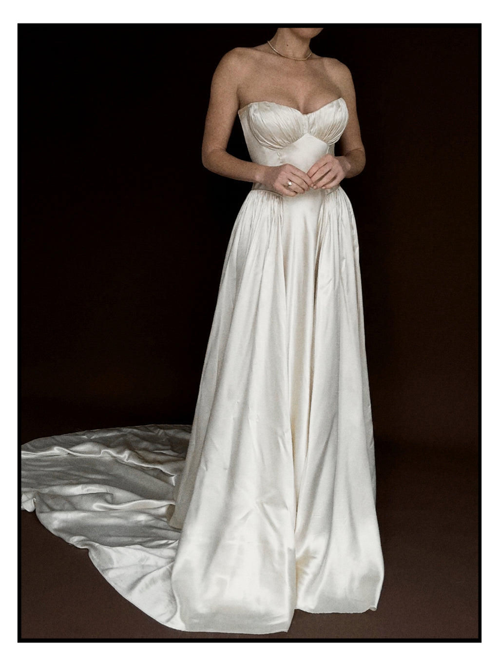 1940s Birth Of Venus Gown