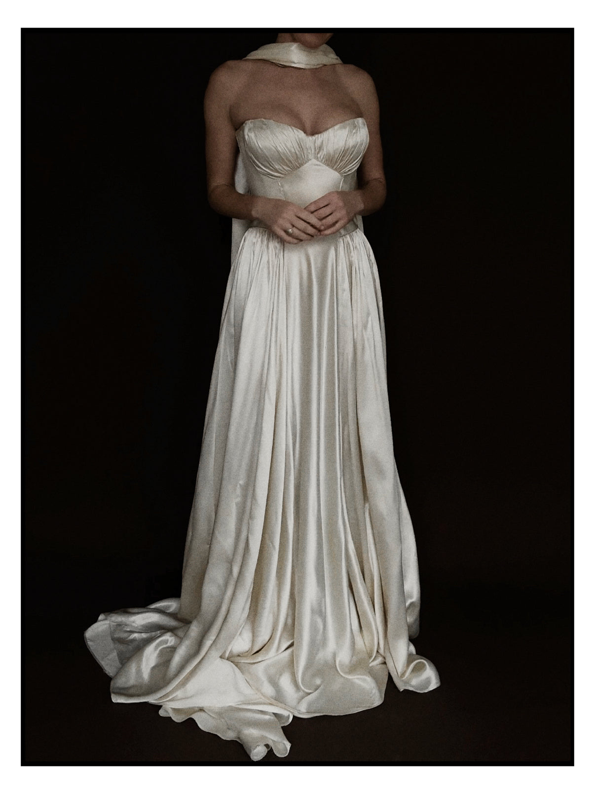 1940s Birth Of Venus Gown