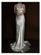1930s Halter Flower Gown