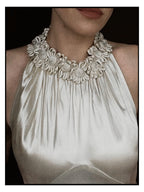 1930s Halter Flower Gown