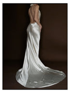 1930s Halter Flower Gown