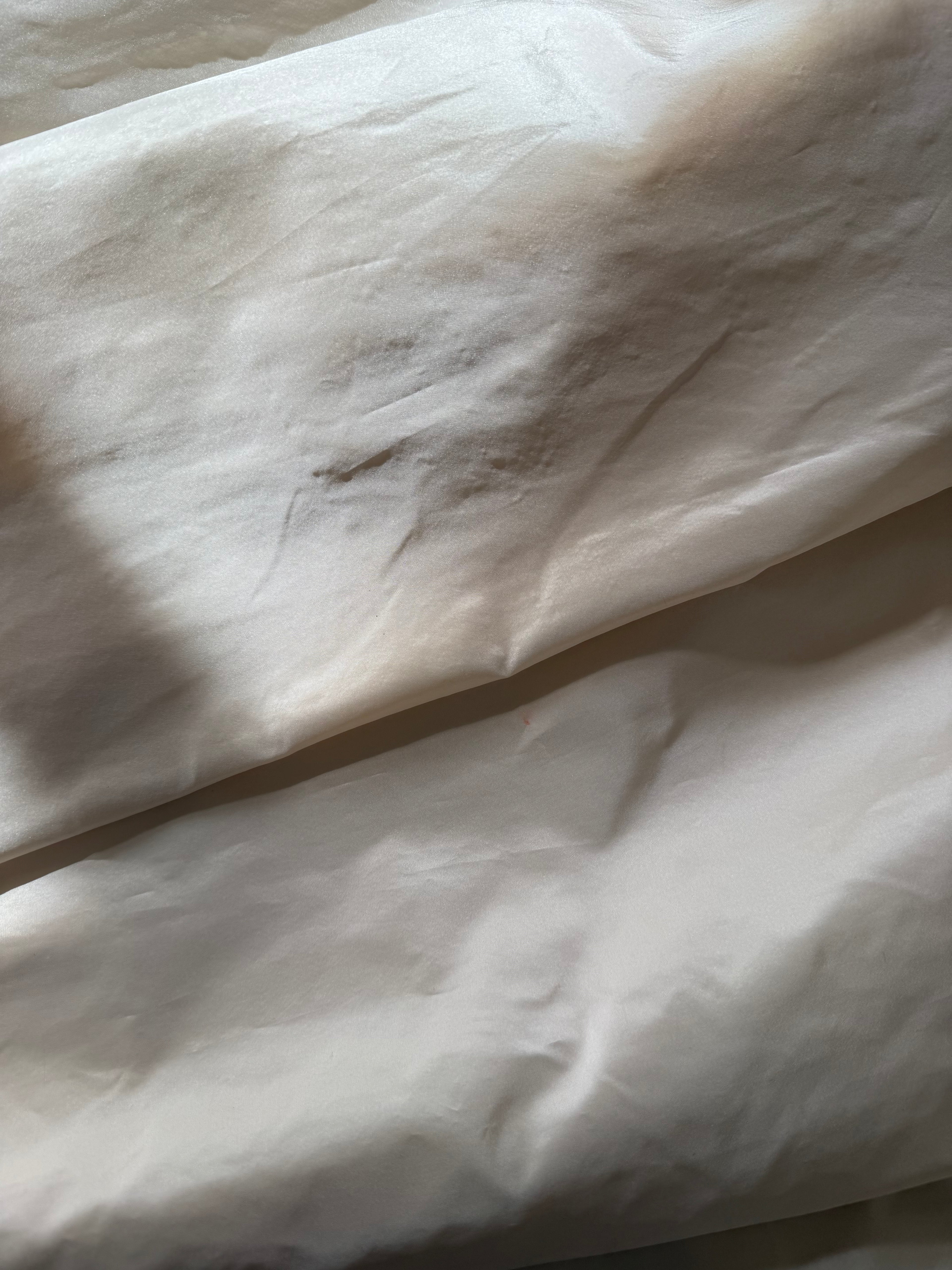 1950s Silk Taffeta Gown with Lace Train