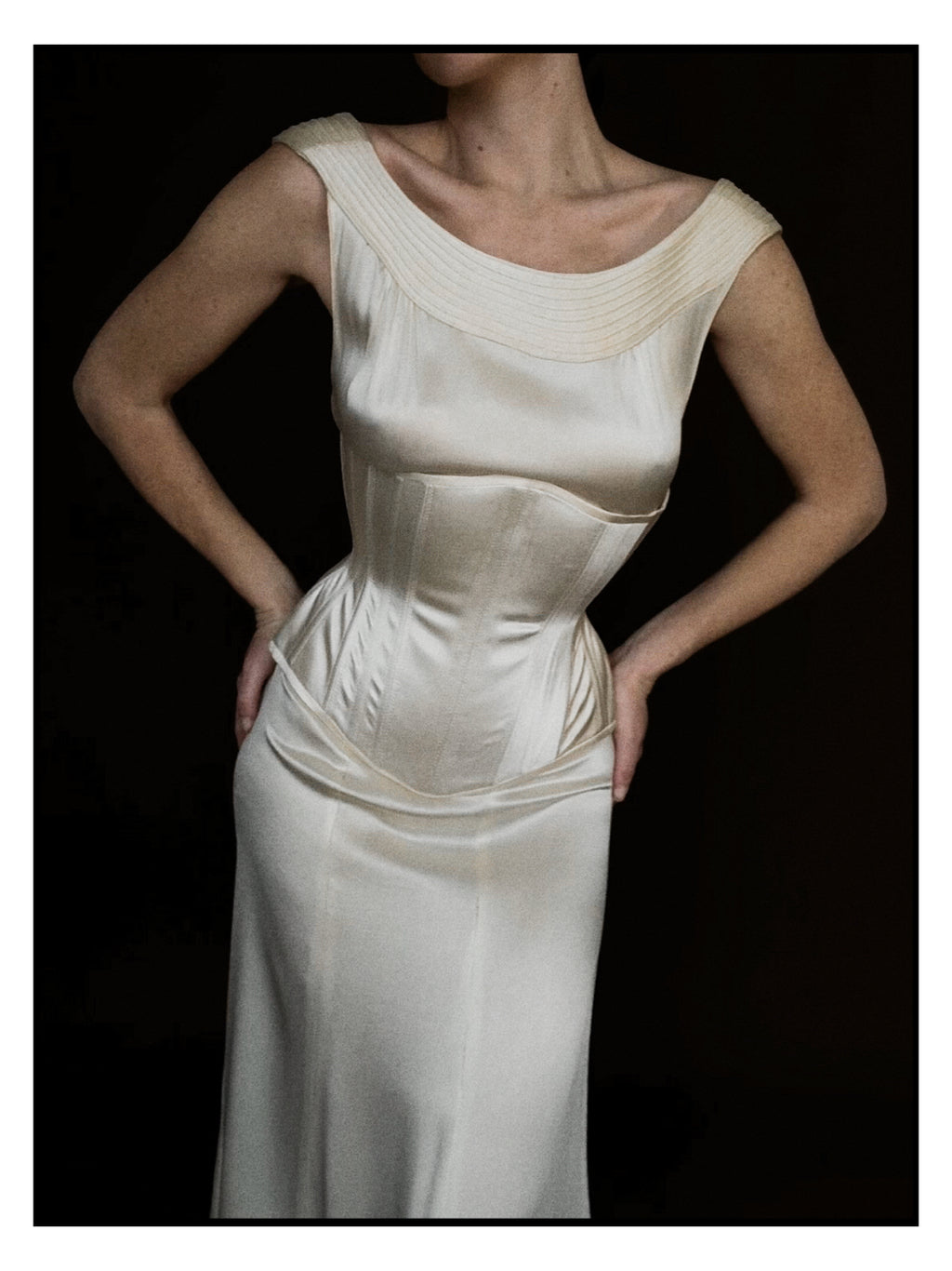 1930s Pintuck Gown