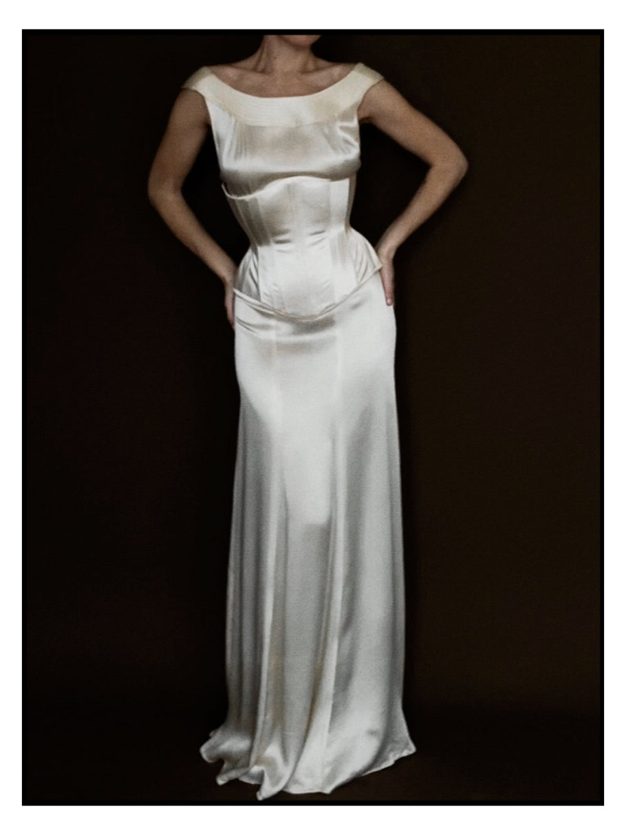 1930s Pintuck Gown