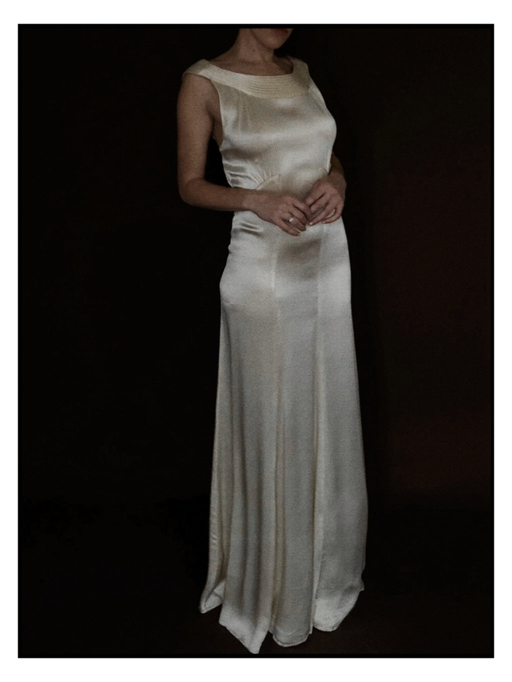 1930s Pintuck Gown