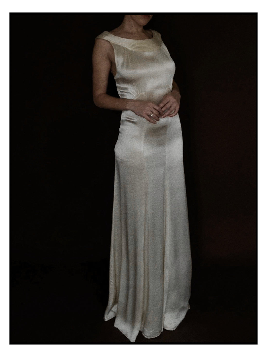 1930s Pintuck Gown