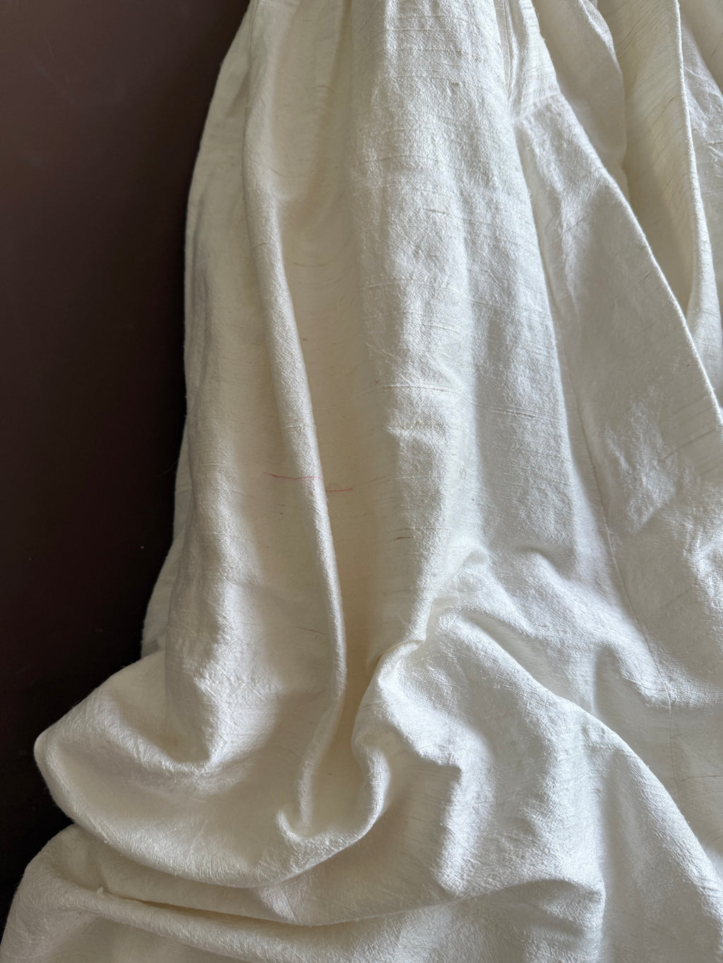 1980s Silk Off-The-Shoulder Bow Gown