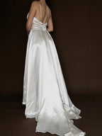 1930s Corded Plunge Gown, USA