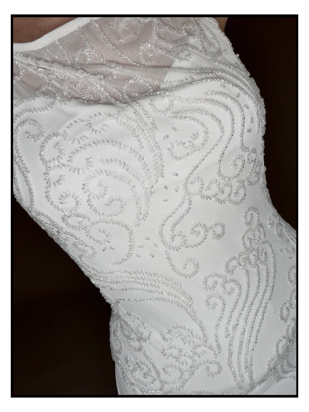 2000s Beaded Sheath Gown