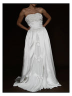 1940s Peak-A-Boo Bow Gown