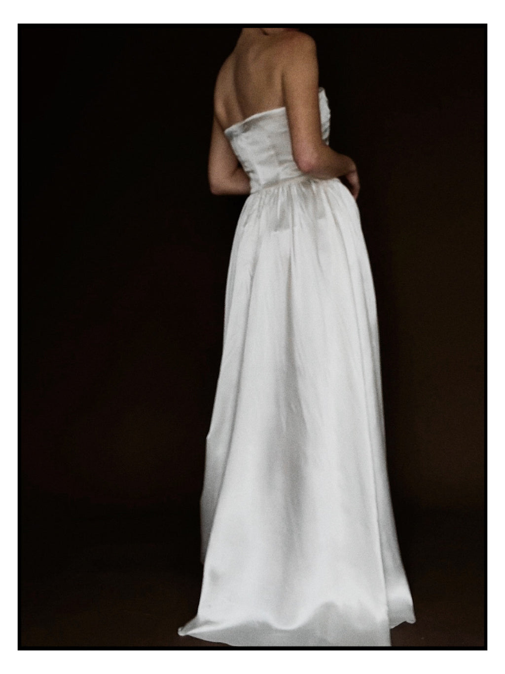 1940s Peak-A-Boo Bow Gown