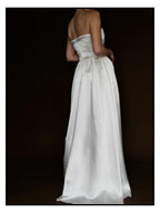 1940s Peak-A-Boo Bow Gown