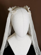 1930s Silk Tulle Bow Veil, Canada