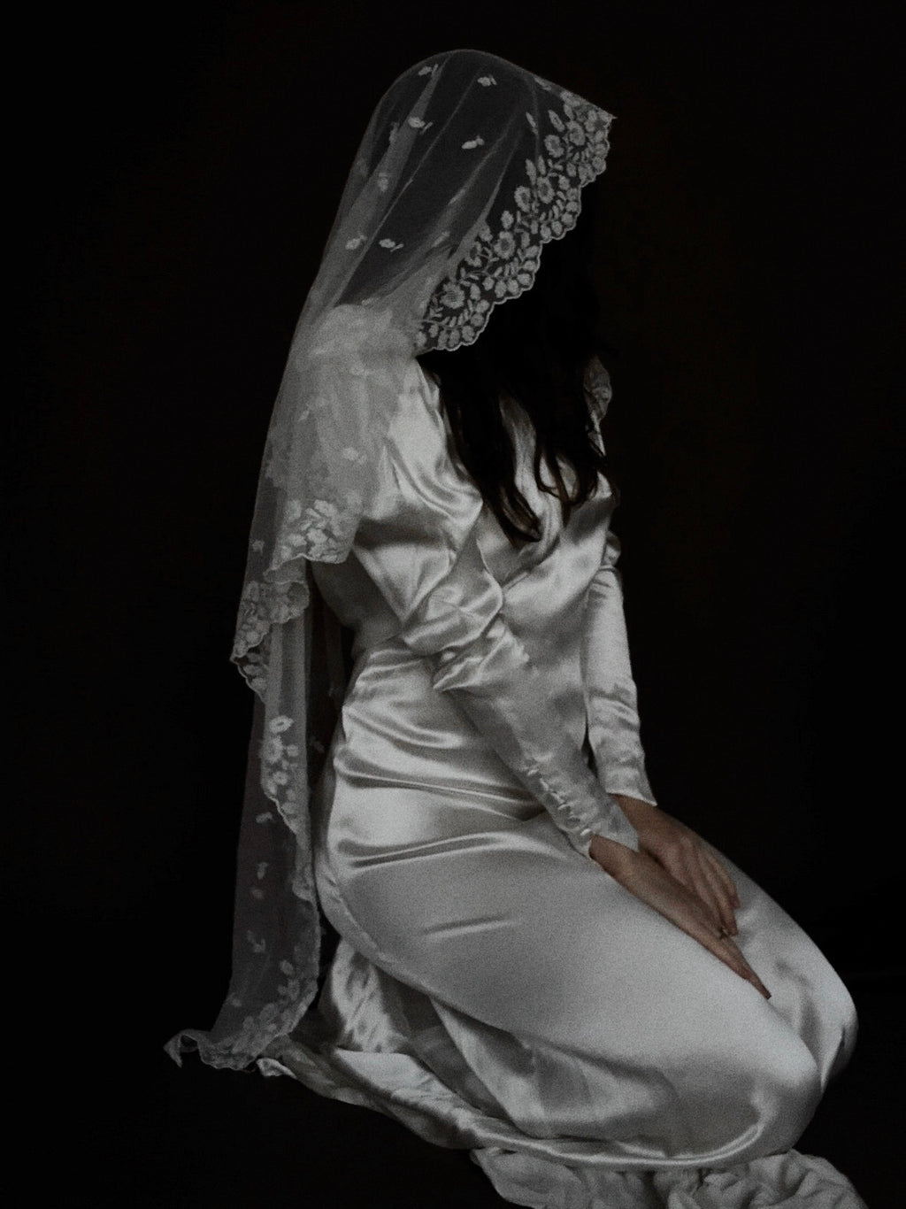 1900s French Petal Veil, France
