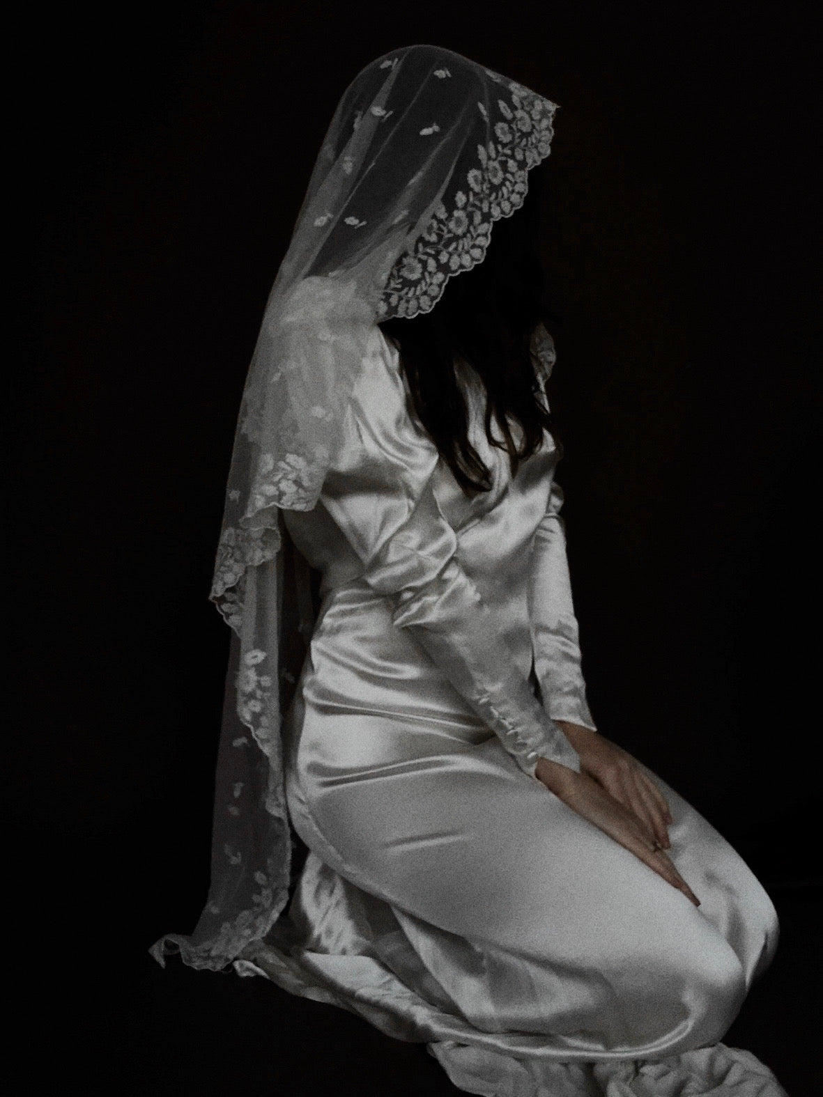1900s French Petal Veil, France