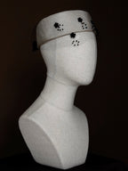 1960s Pillbox Hat with Flocked Veil