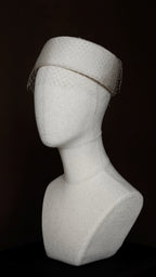 1960s Classic Pillbox Hat with Birdcage Veil