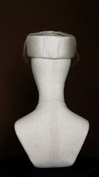 1960s Classic Pillbox Hat with Birdcage Veil