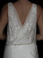 2000s Floral Devoré Gown, England