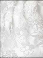1930s French Asymmetric Daisy Gown, France
