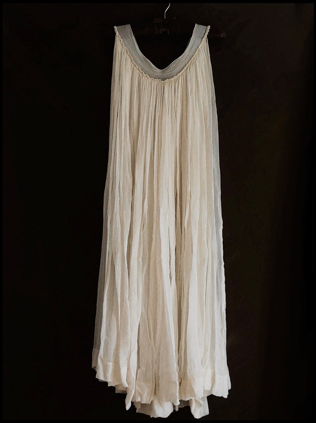 1930s Sheer Gauze Gown, Spain