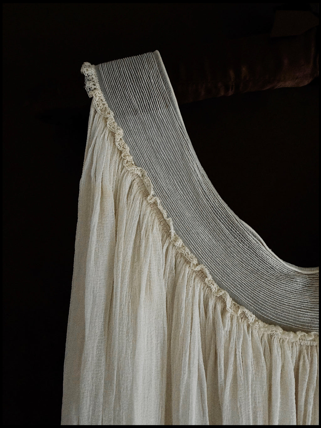 1930s Sheer Gauze Gown, Spain