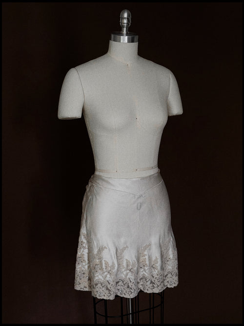 1930s Silk Double Yoke Skirt, Spain
