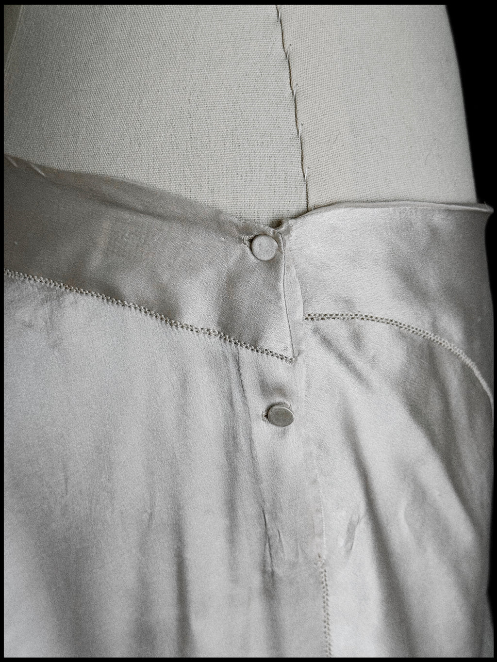 1930s Silk Double Yoke Skirt, Spain