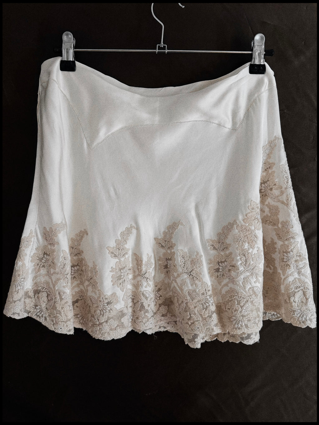 1930s Silk Double Yoke Skirt, Spain