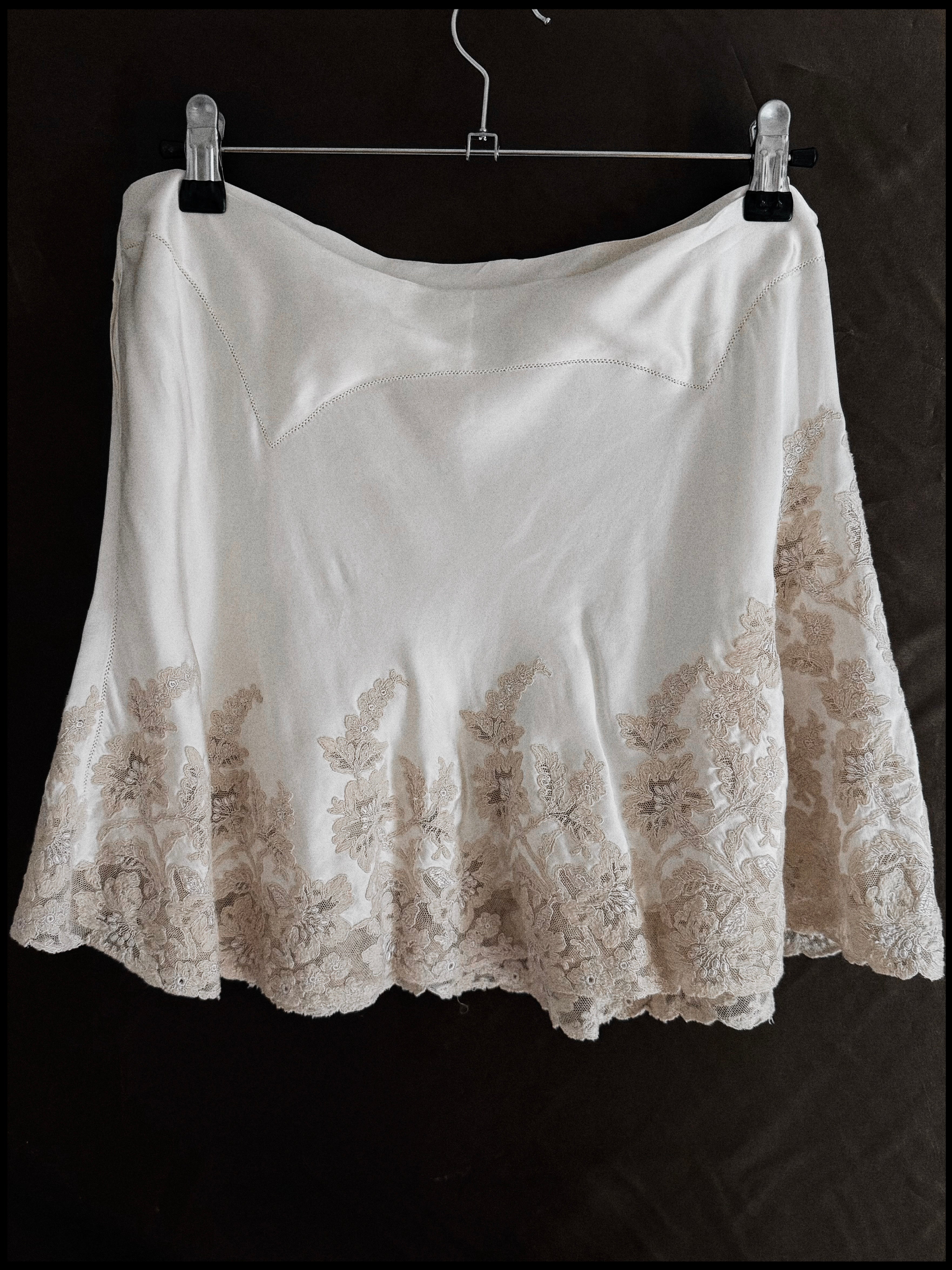 1930s Silk Double Yoke Skirt, Spain