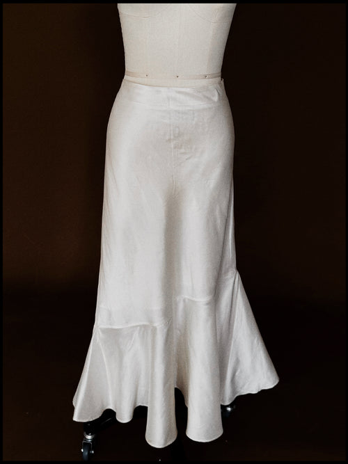1990s Thai Silk Mermaid Skirt, Italy