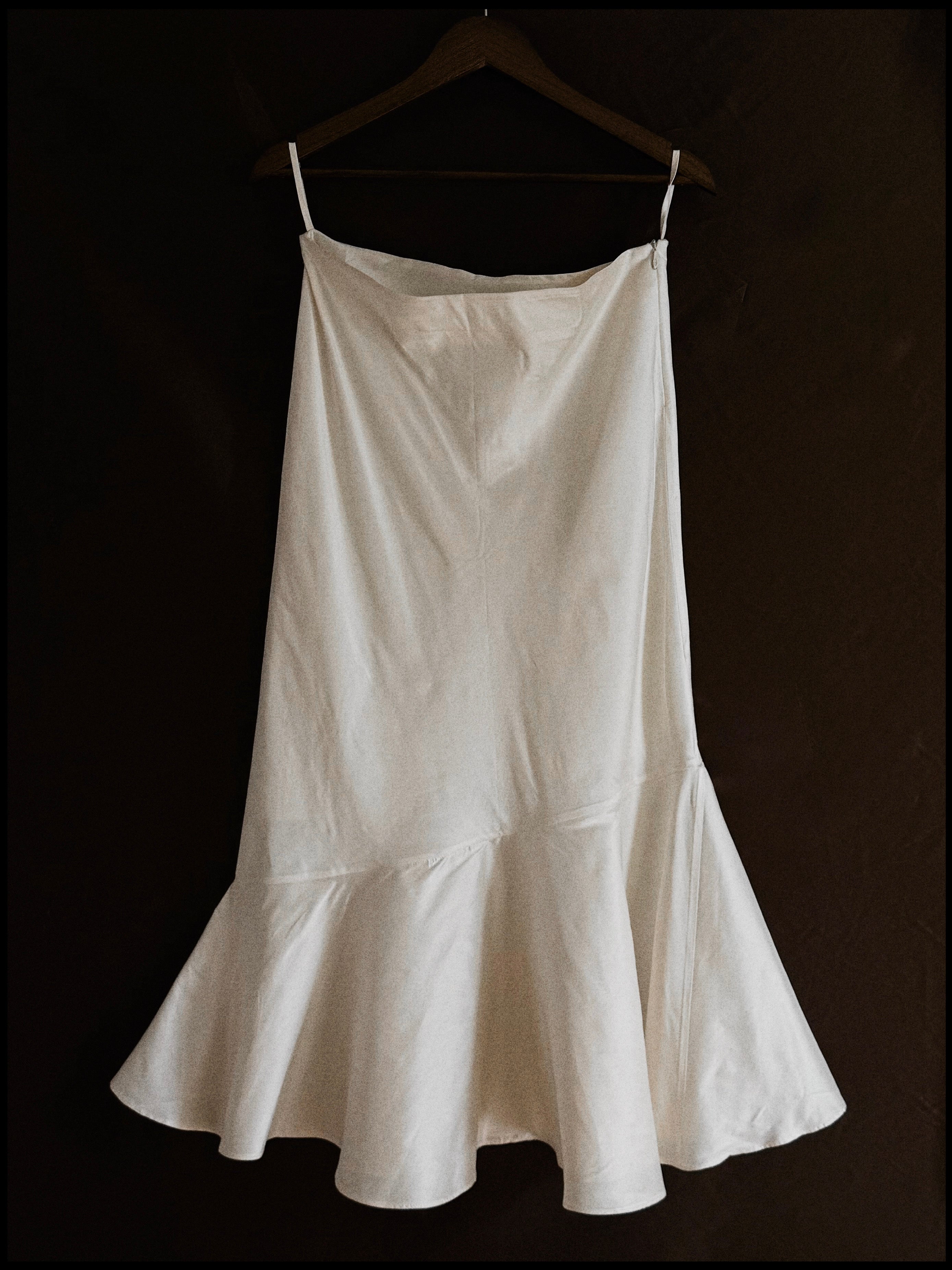 1990s Thai Silk Mermaid Skirt, Italy