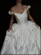 1990s Tracy Connop Rosette Gown, England