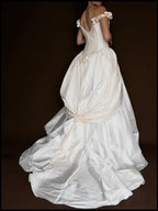 1990s Tracy Connop Rosette Gown, England