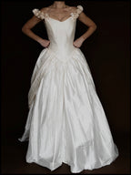 1990s Tracy Connop Rosette Gown, England