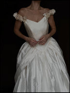 1990s Tracy Connop Rosette Gown, England