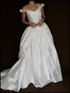 1990s Tracy Connop Rosette Gown, England