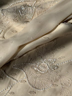 2000s Silk Chiffon Embellished Gown
