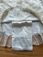 1930s Silk Skirt with Tulle Trim, Spain