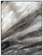 1950s Silk Taffeta Gown with Lace Train