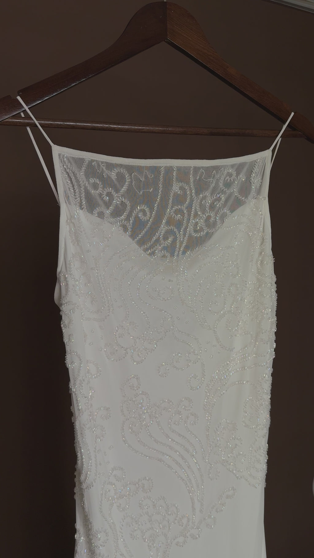 2000s Beaded Sheath Gown