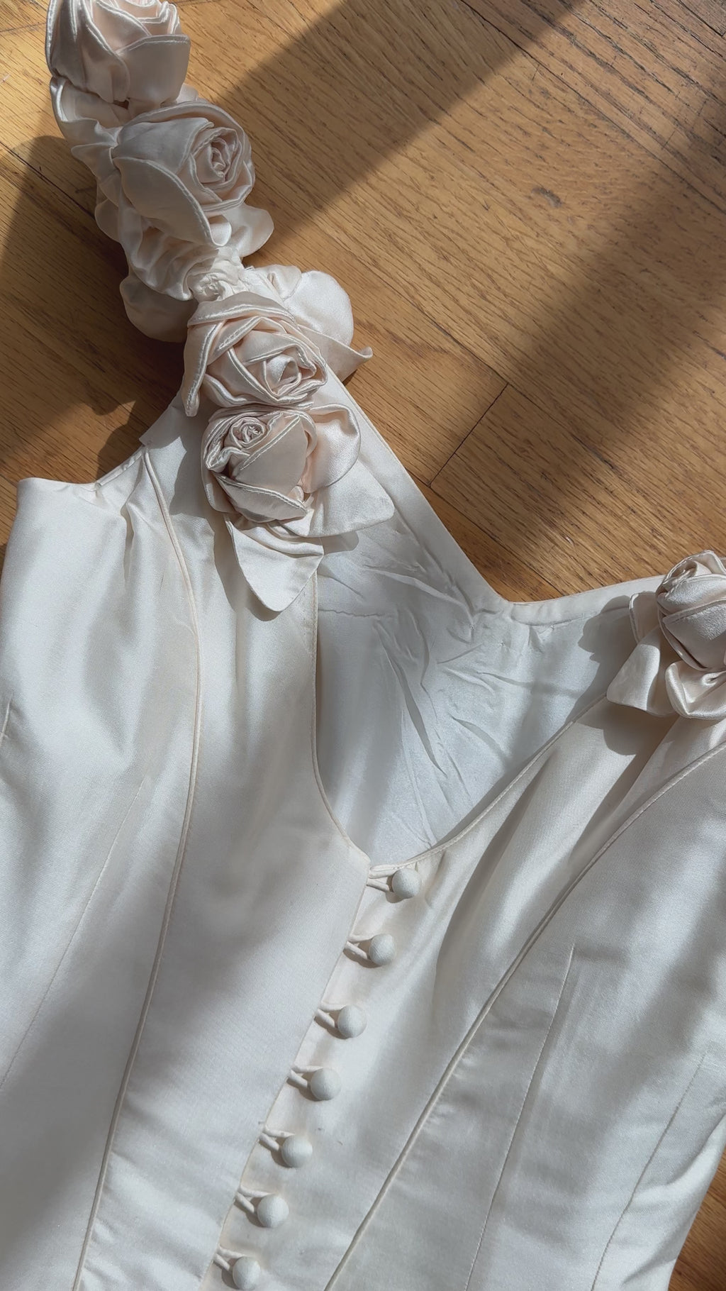 1990s Tracy Connop Rosette Gown, England