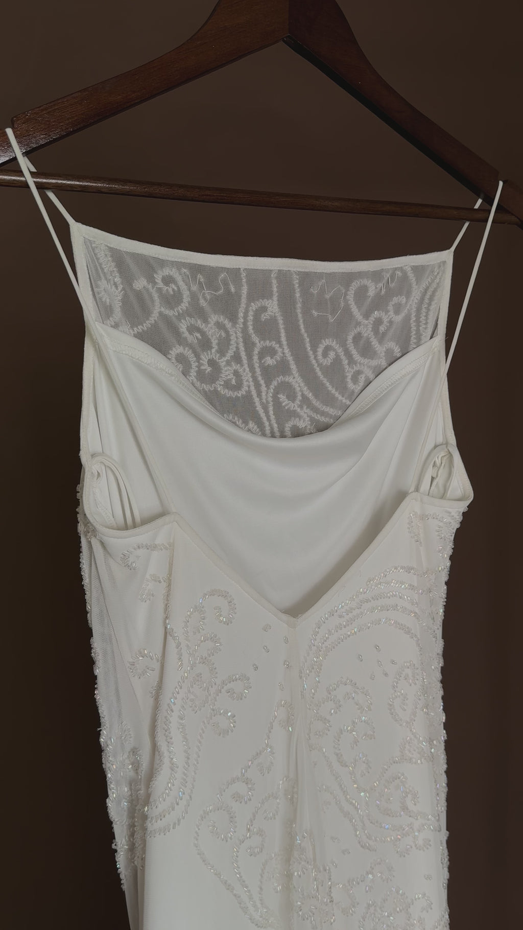 2000s Beaded Sheath Gown
