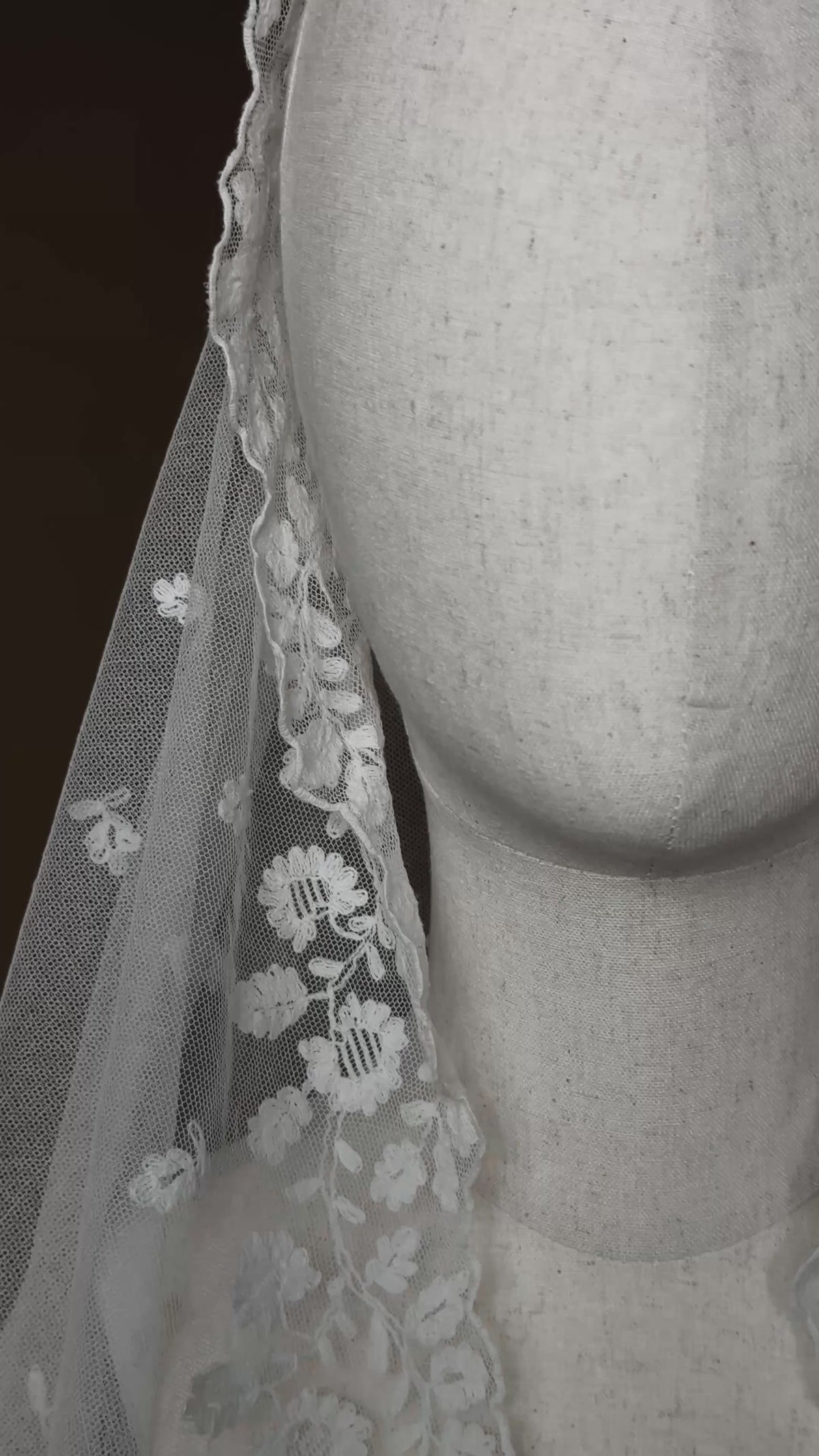 1900s French Petal Veil, France
