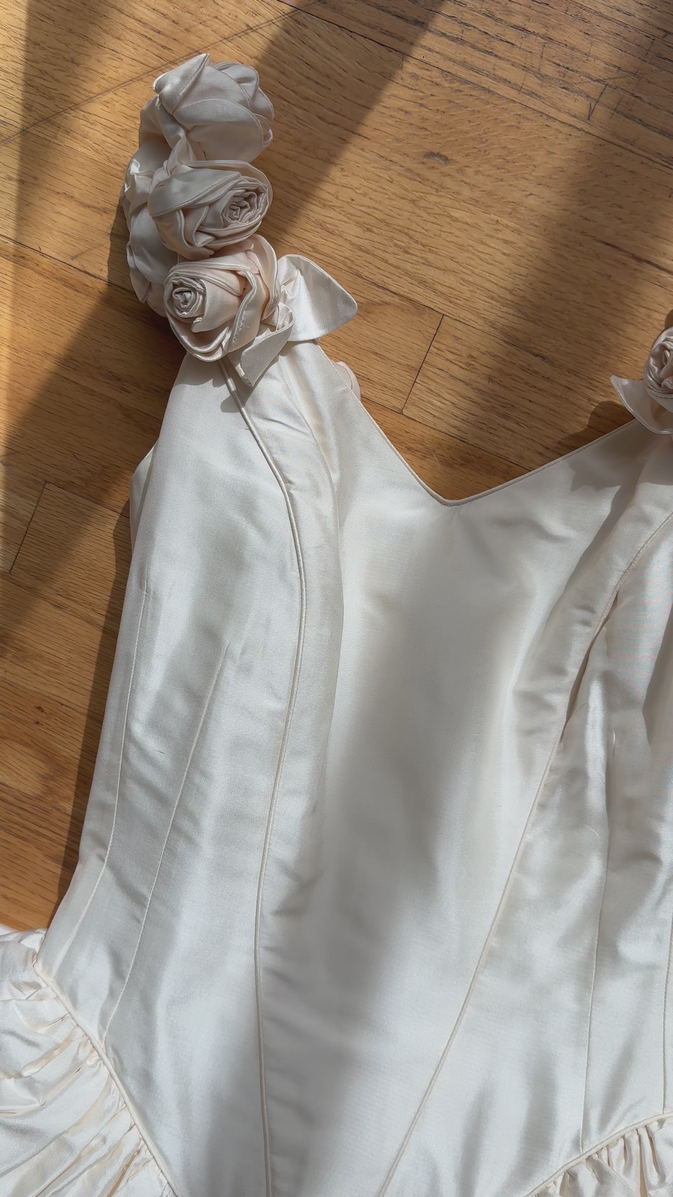 1990s Tracy Connop Rosette Gown, England