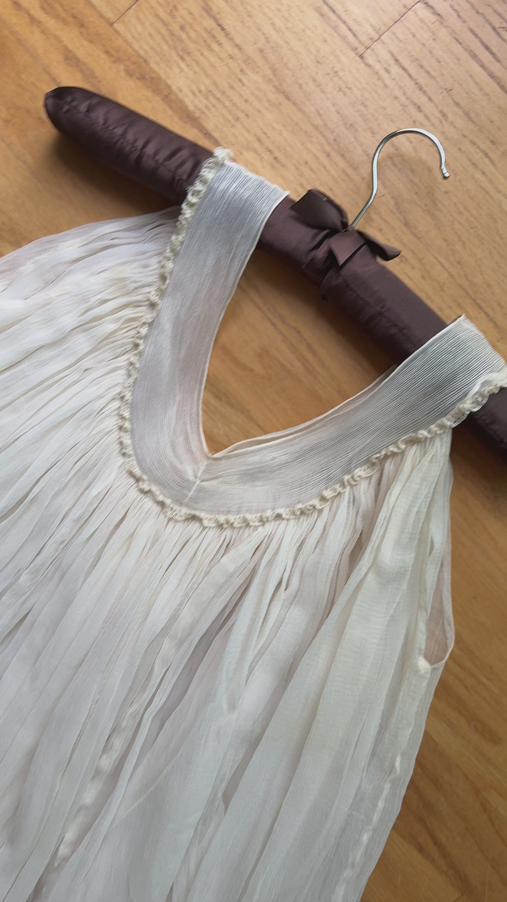 1930s Sheer Gauze Gown, Spain