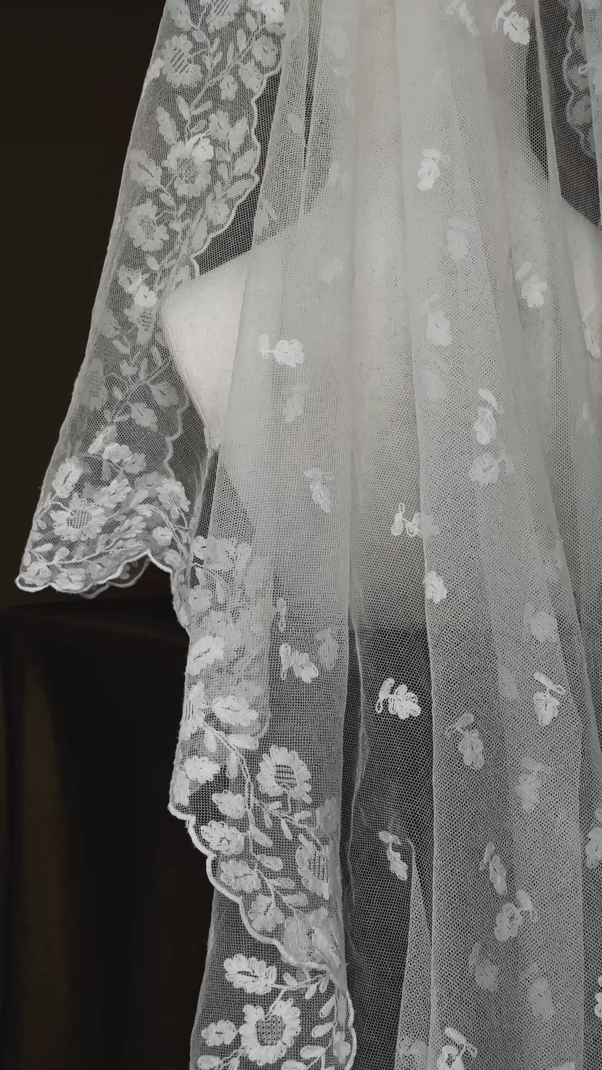 1900s French Petal Veil, France